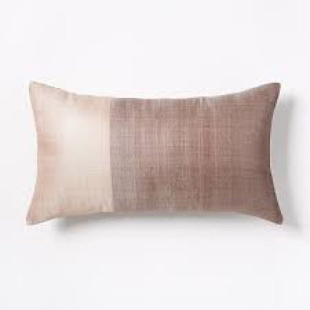 West Elm Sari Silk Two-Toned Pillow (Set of 2)